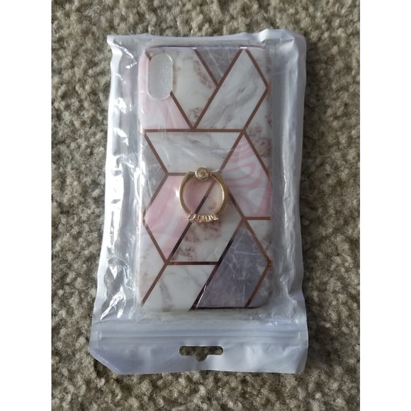 Iphone XR Bling Marble Case